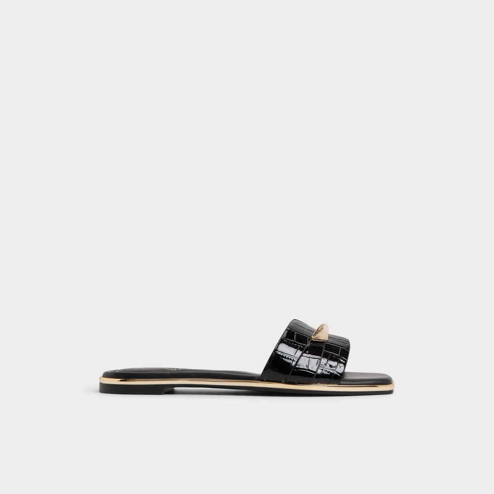 Darlina in Black - Slide sandal | Aldo sale