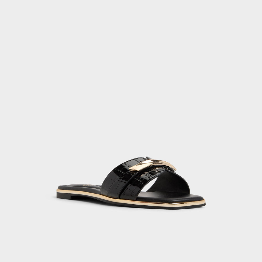 Darlina in Black - Slide sandal | Aldo sale