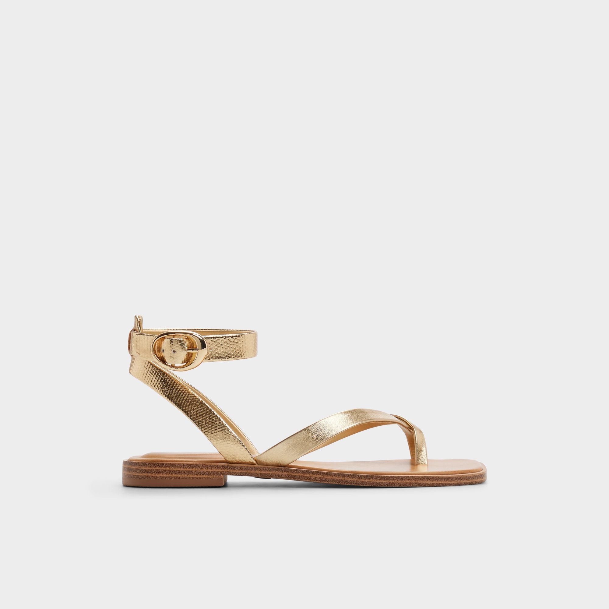 Daressi in Gold - Flat sandal | Aldo for sale