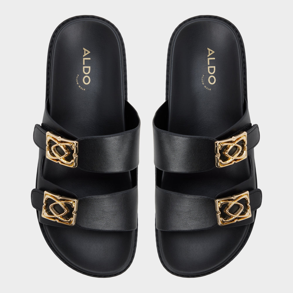 Mungos in Black - Footbed sandal, Footbed sandal | Aldo outlet