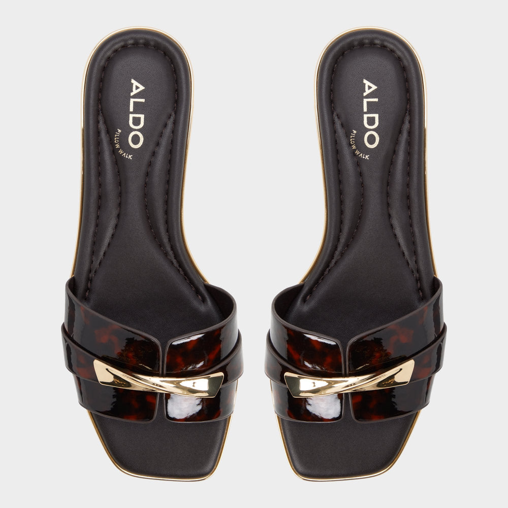 Darlina in Open Brown - Slide sandal | Aldo sale