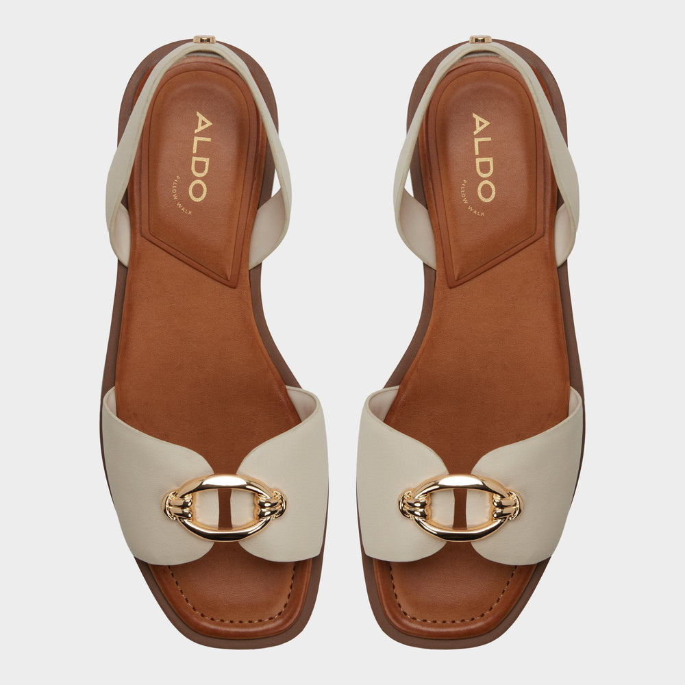 Calelian in Other White - Flat sandal | Aldo online