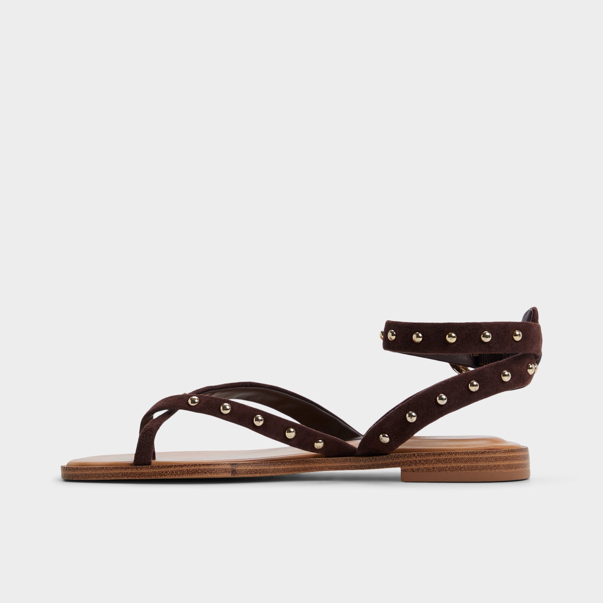 Daressi in Dark Brown - Flat sandal | Aldo discount