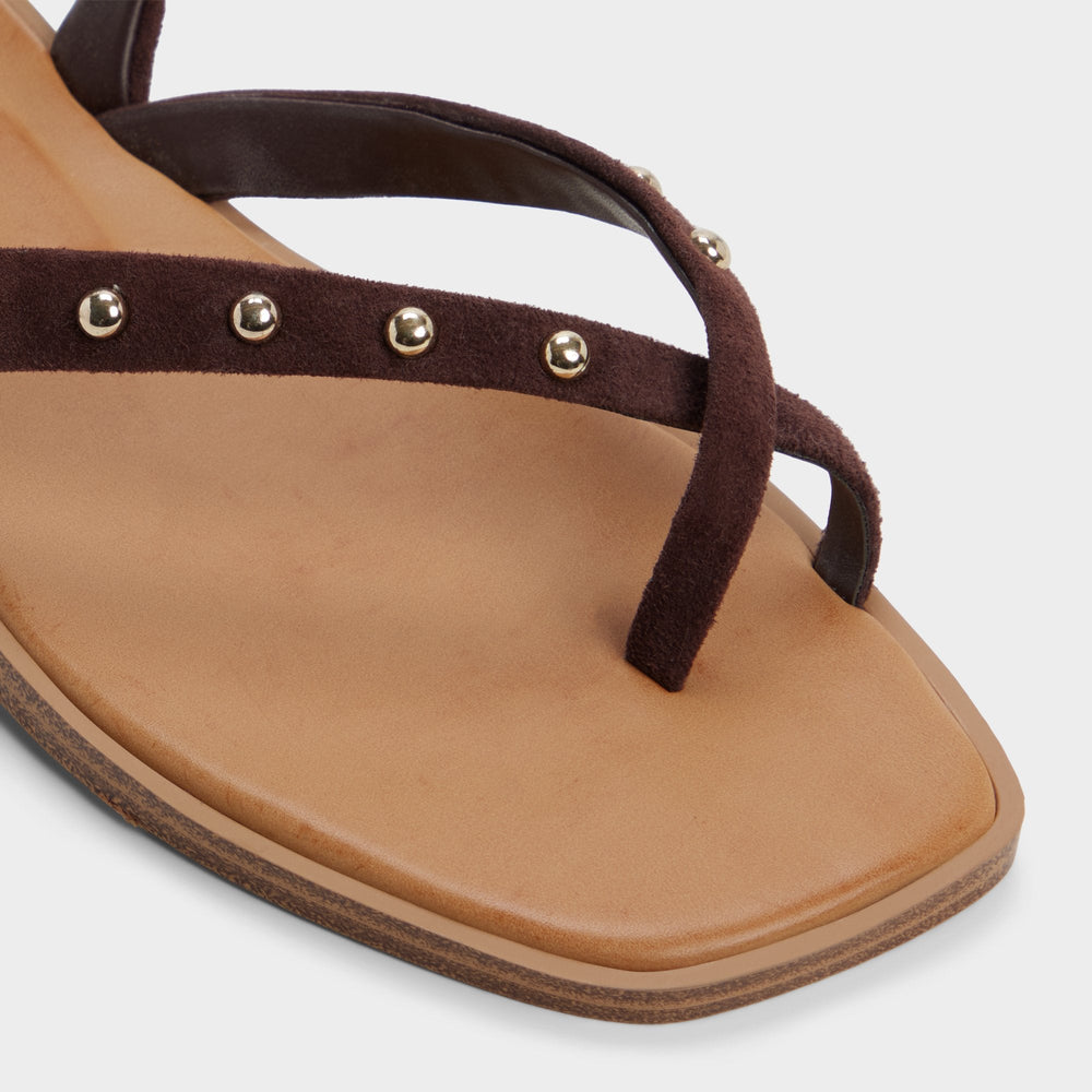 Daressi in Dark Brown - Flat sandal | Aldo discount