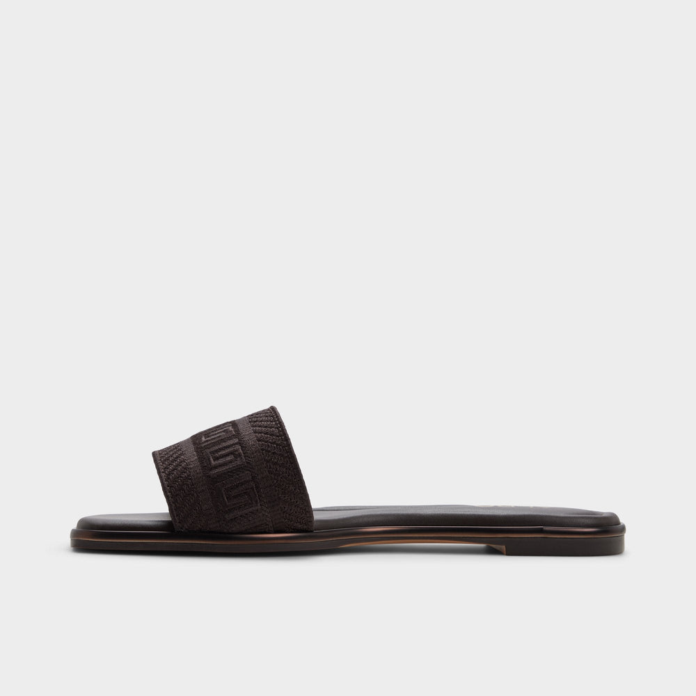 Oceania in Dark Brown 14298155 - Slide sandal | Aldo for sale