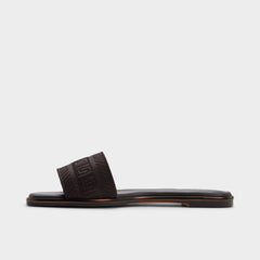 Oceania in Dark Brown 14298155 - Slide sandal | Aldo for sale