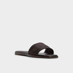 Oceania in Dark Brown 14298155 - Slide sandal | Aldo for sale
