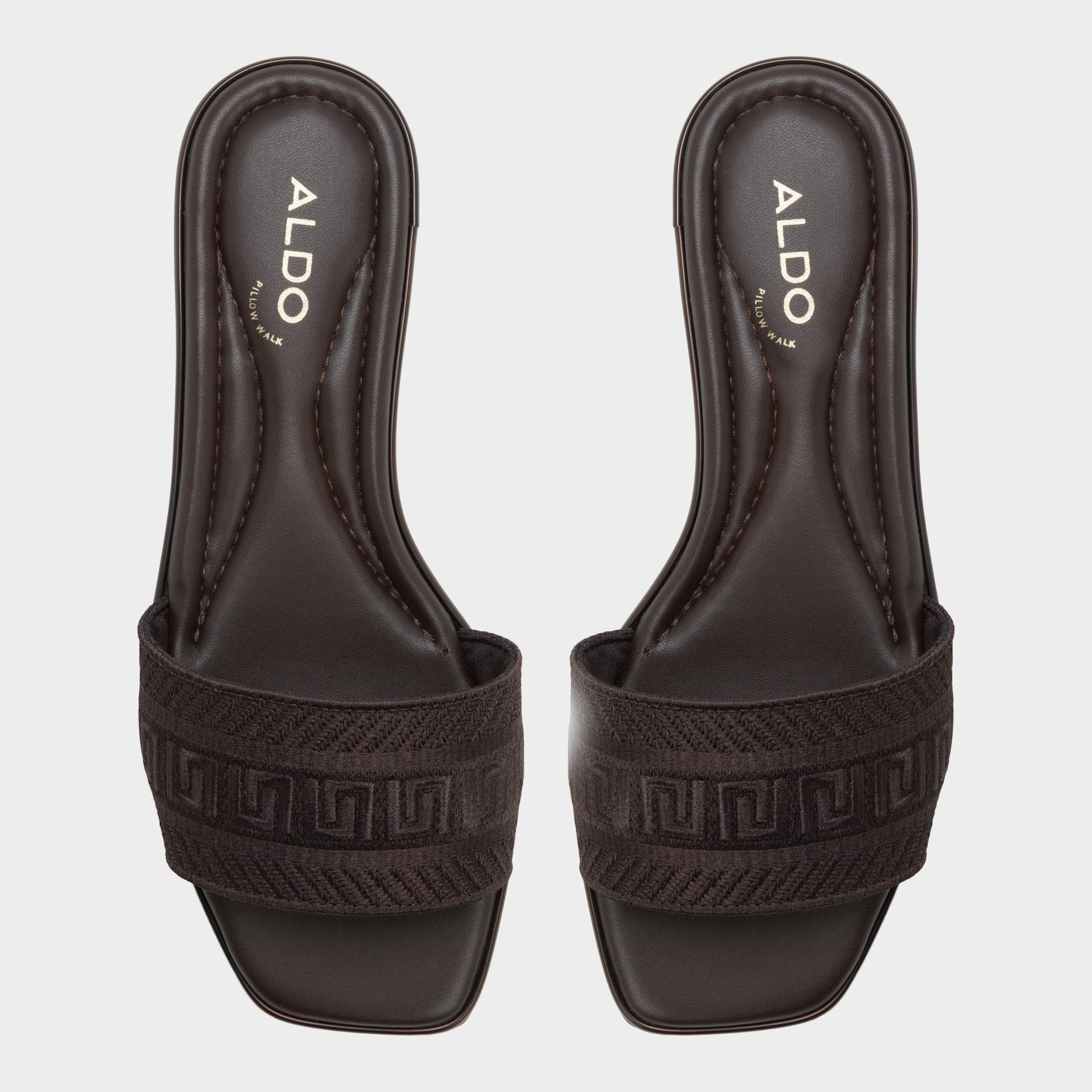 Oceania in Dark Brown 14298155 - Slide sandal | Aldo for sale