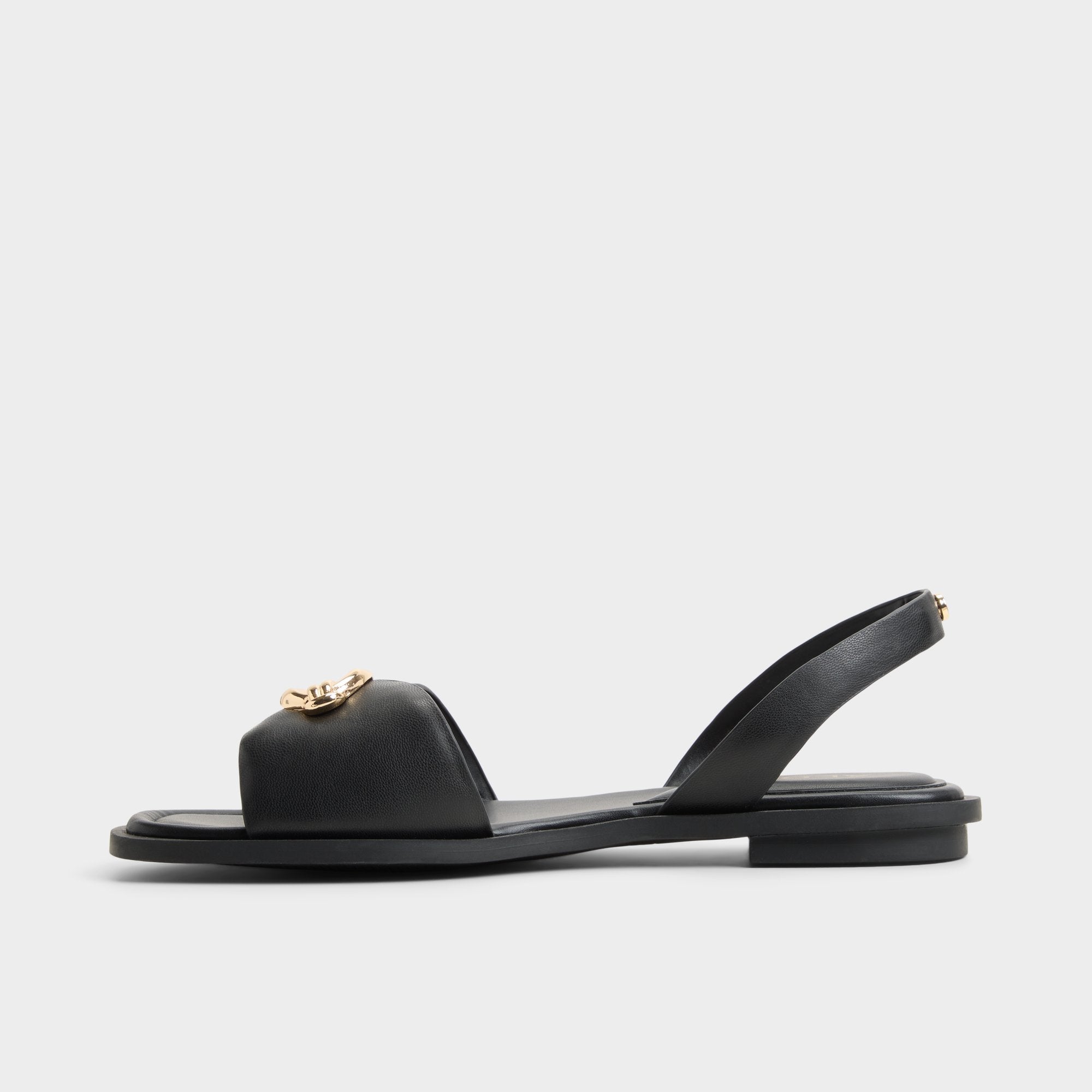 Calelian in Black - Flat sandal | Aldo outlet
