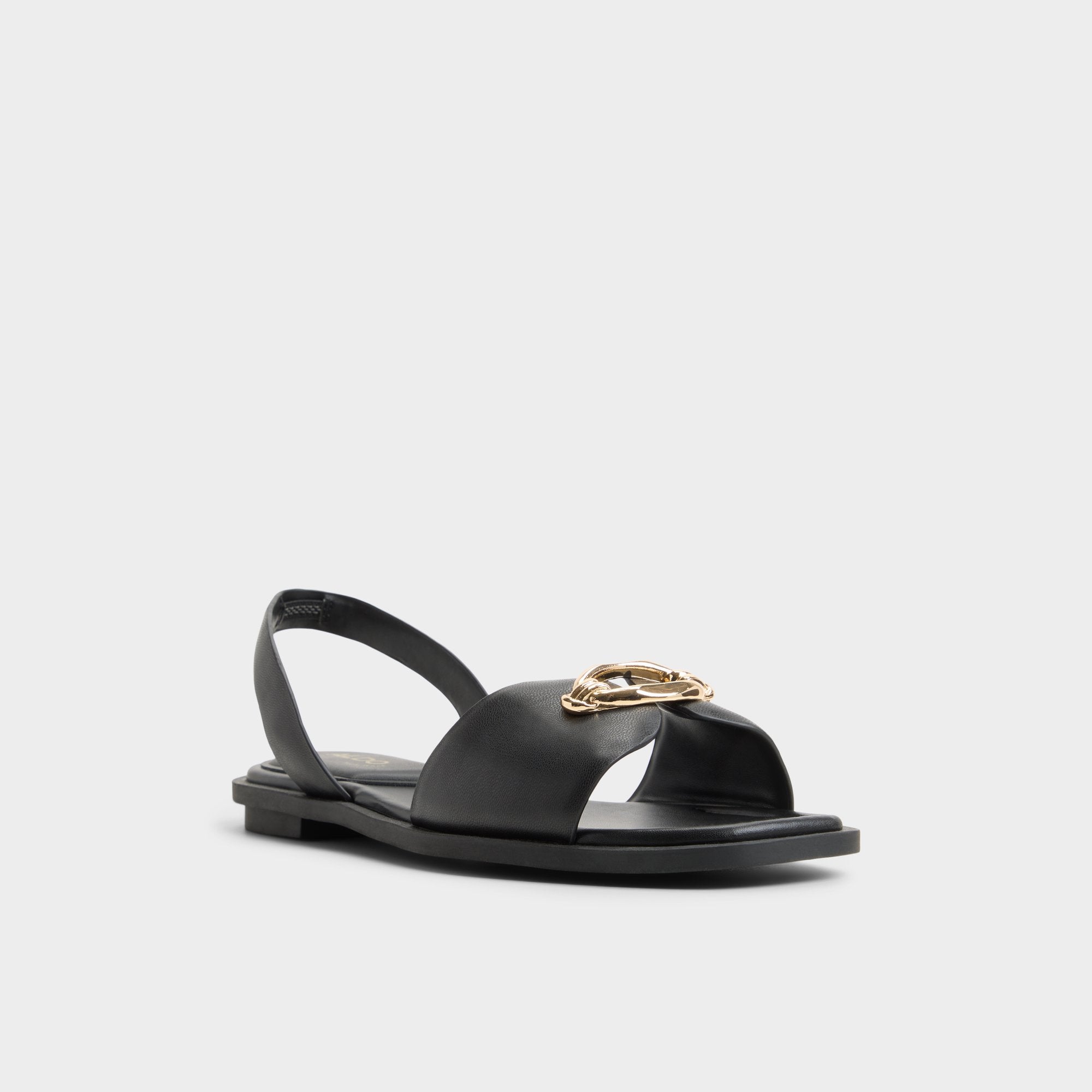 Calelian in Black - Flat sandal | Aldo outlet