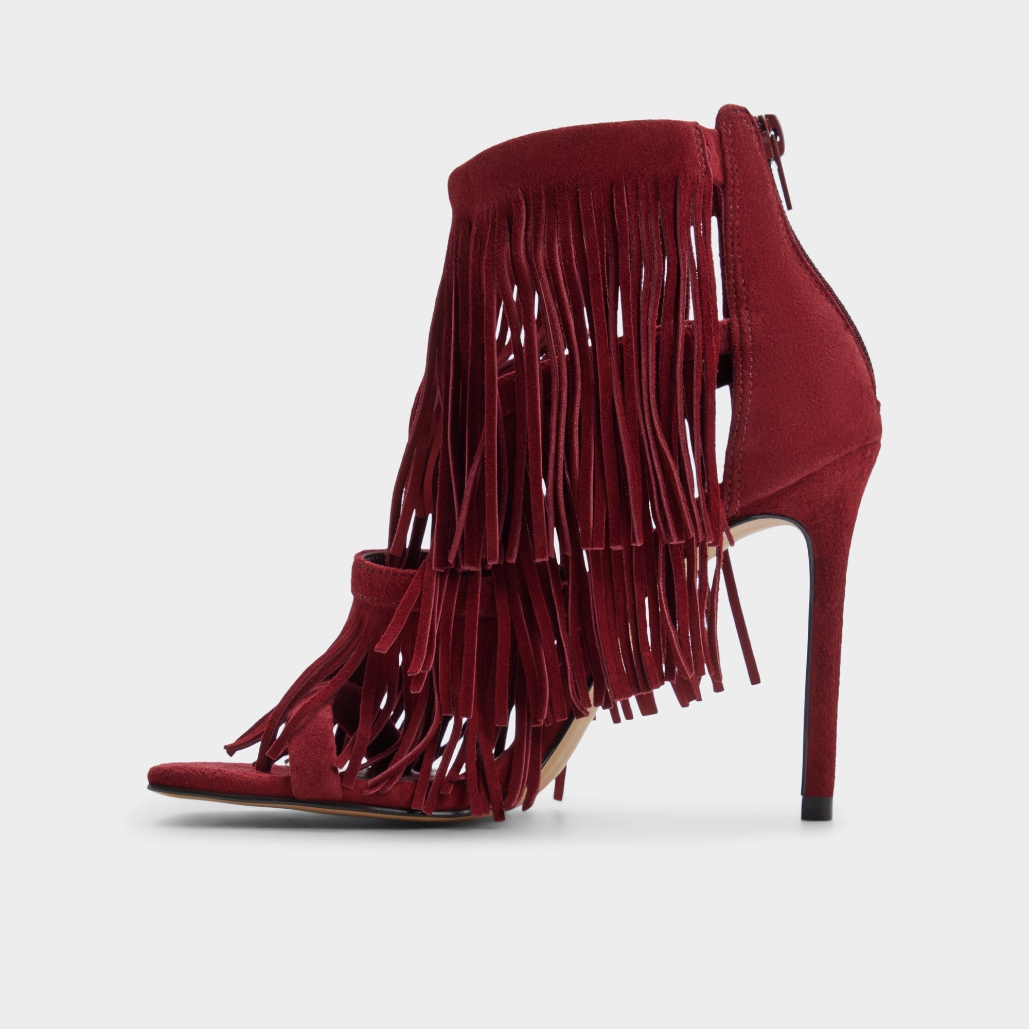 Nahana in Bordo - Strappy heeled sandal, Stiletto heel | Aldo on sale