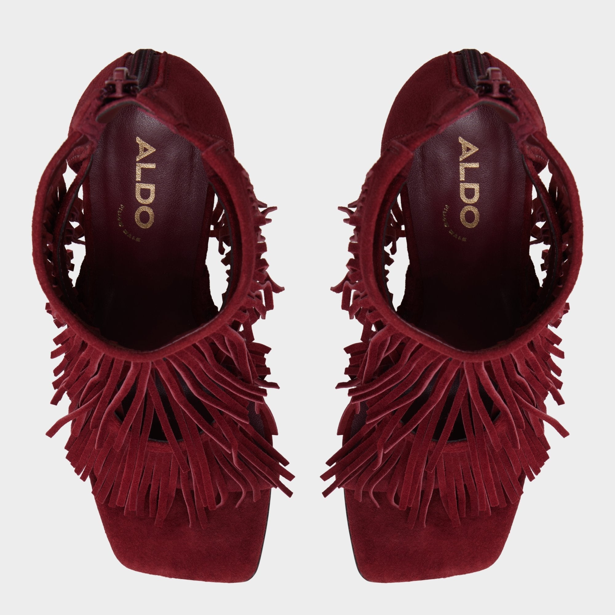 Nahana in Bordo - Strappy heeled sandal, Stiletto heel | Aldo on sale