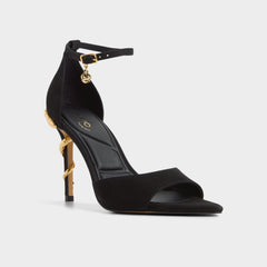 Medeza in Black - Strappy heeled sandal | Aldo online