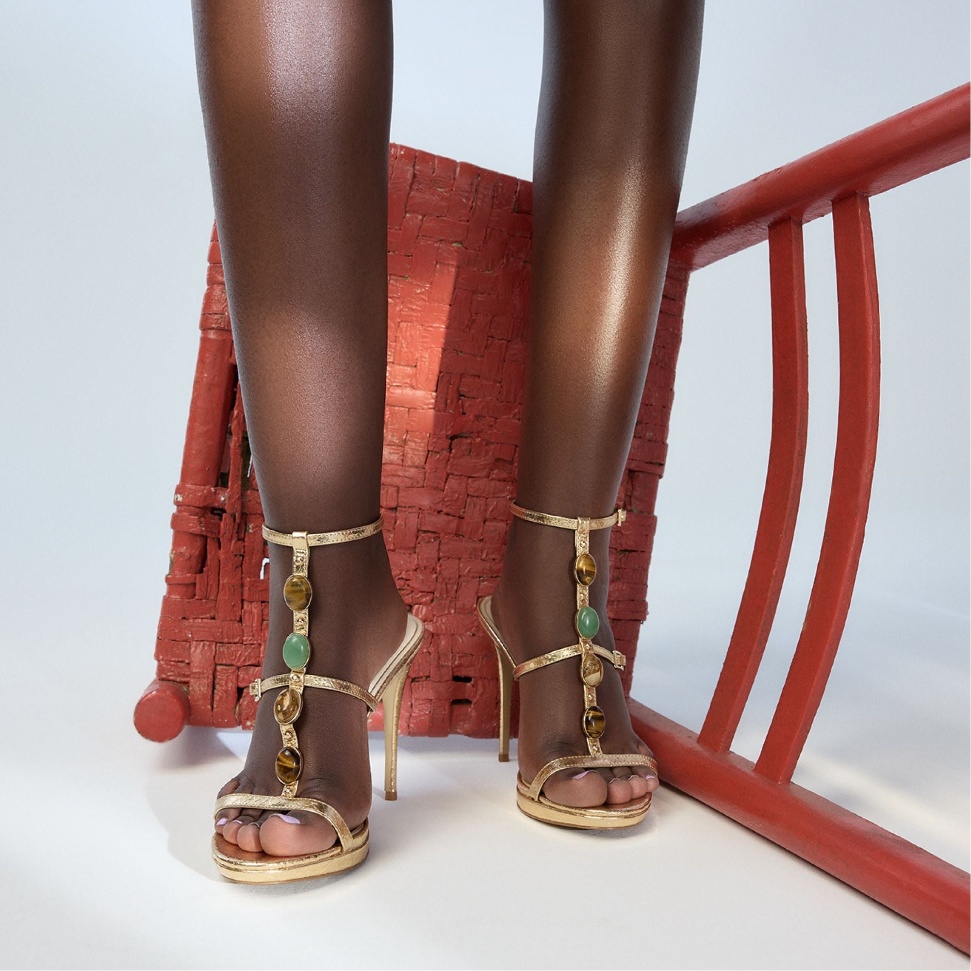 Opalia Gold Women's Strappy sandals - Strappy heeled sandal, Platform | Aldo discount