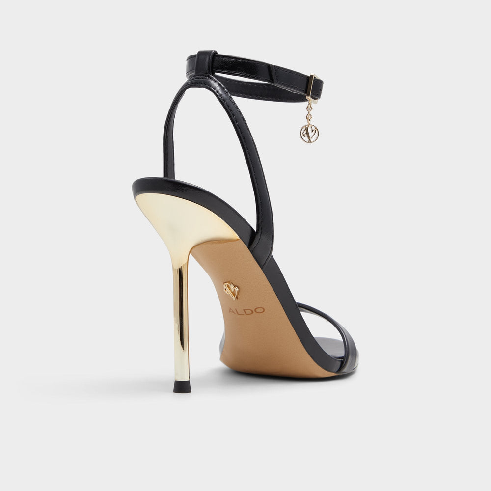 Maristou Black Women's Strappy sandals - Heeled sandal, Stiletto heel | Aldo sale