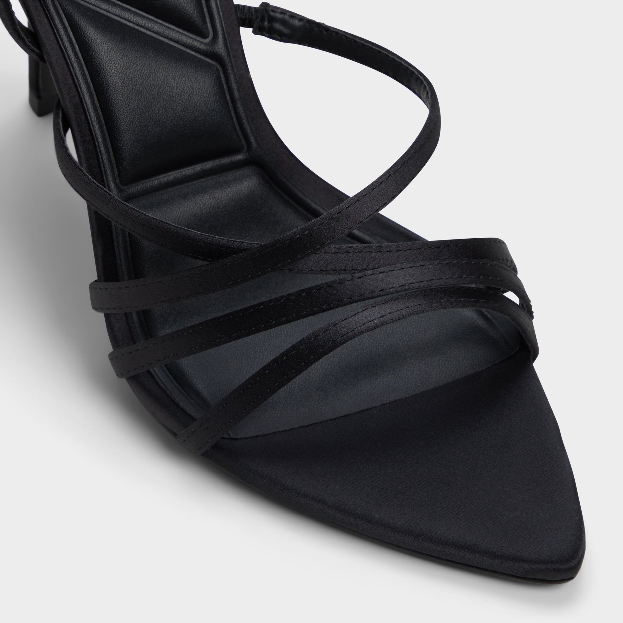 Solania Black Women's Strappy sandals - Strappy heeled sandal, Stiletto heel | Aldo outlet
