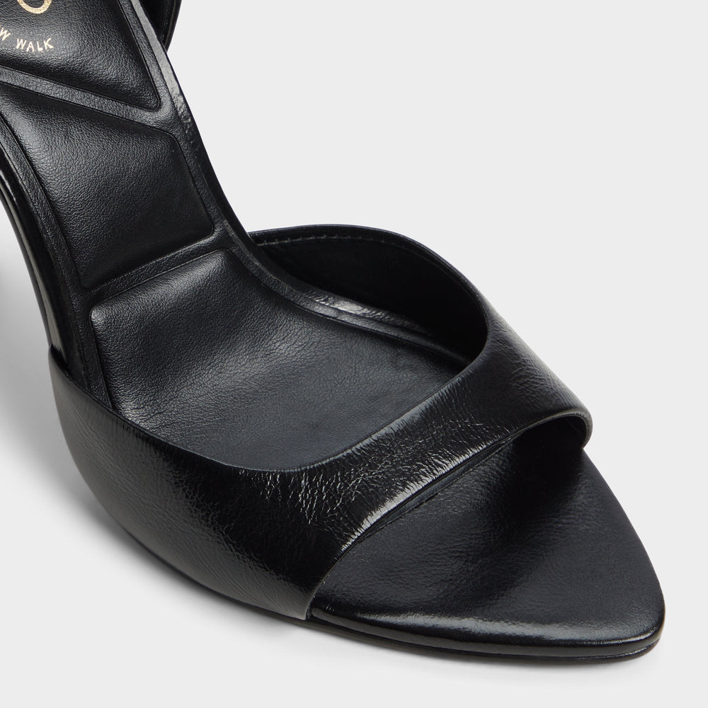 Forevermore Black Women's Strappy sandals - Strappy heeled sandal, Stiletto heel | Aldo sale