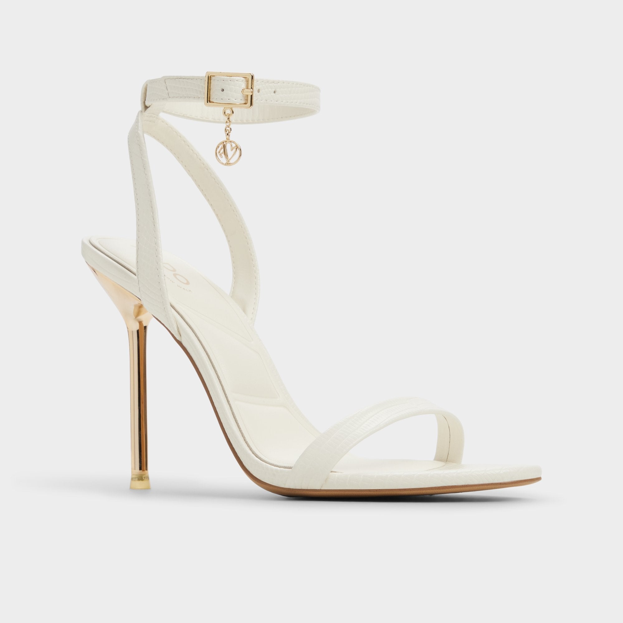 Maristou White Women's Strappy sandals - Heeled sandal, Stiletto heel | Aldo online