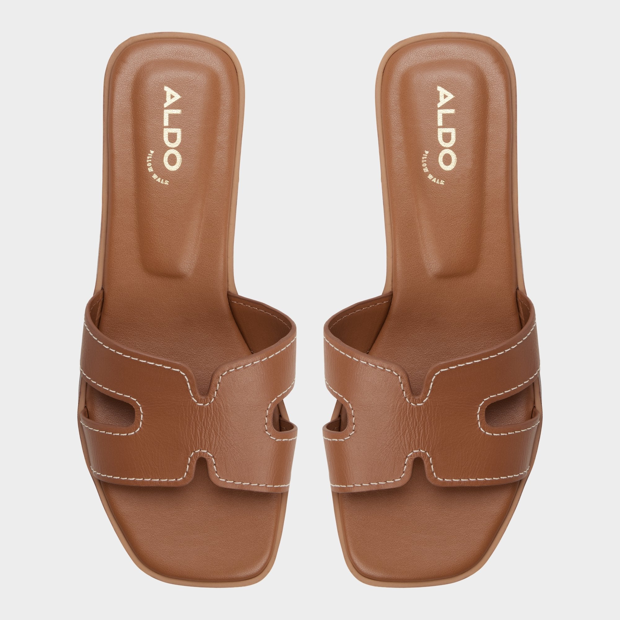 Itsandalb in Medium Brown - Slide sandal | Aldo online