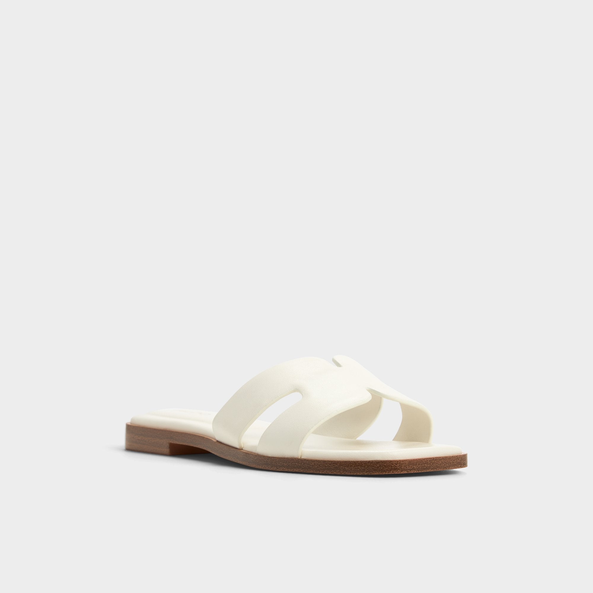 Itsandal White Women's Flats - Slide sandal | Aldo outlet