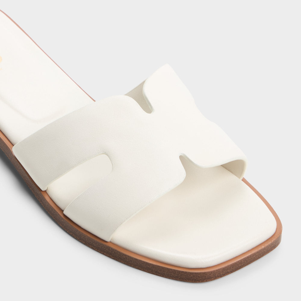 Itsandal White Women's Flats - Slide sandal | Aldo outlet