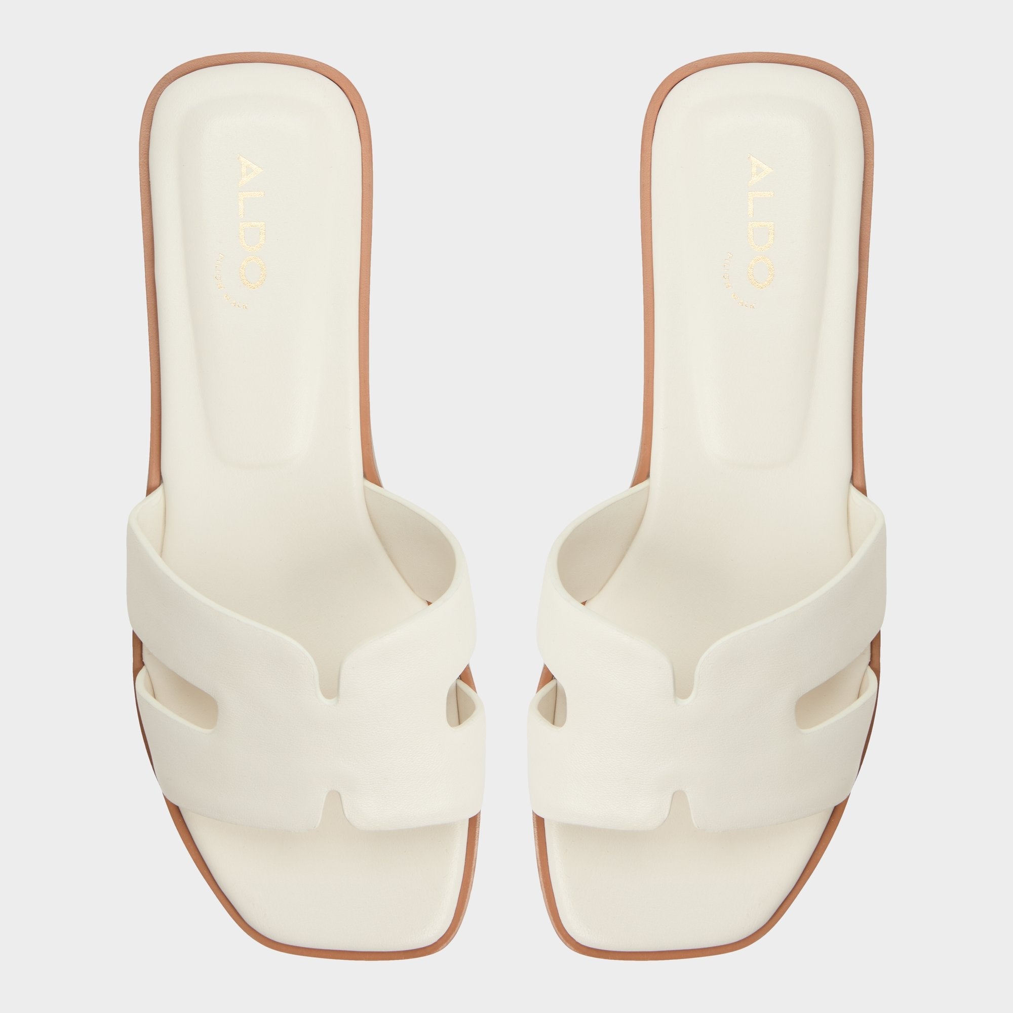Itsandal White Women's Flats - Slide sandal | Aldo outlet