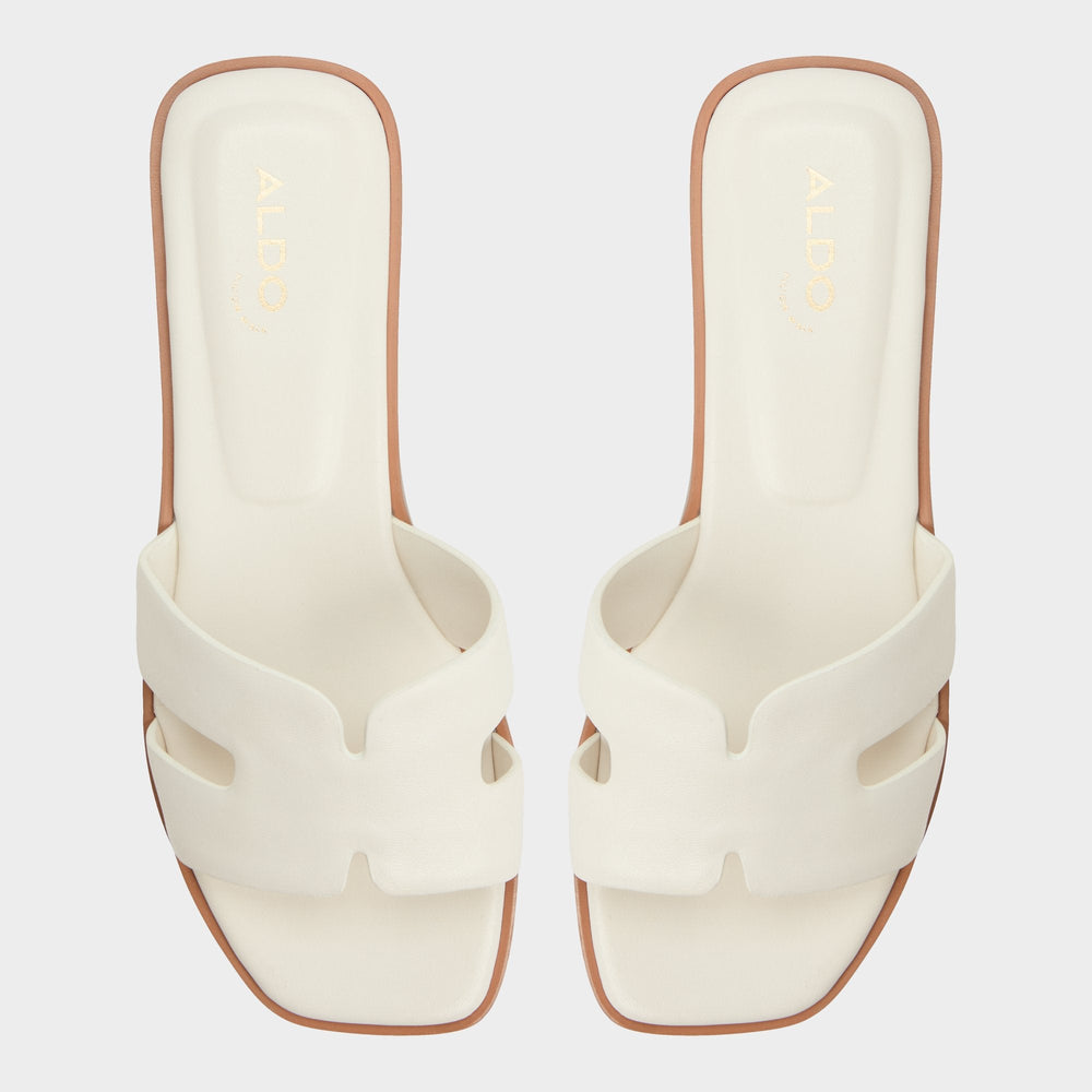 Itsandal White Women's Flats - Slide sandal | Aldo outlet