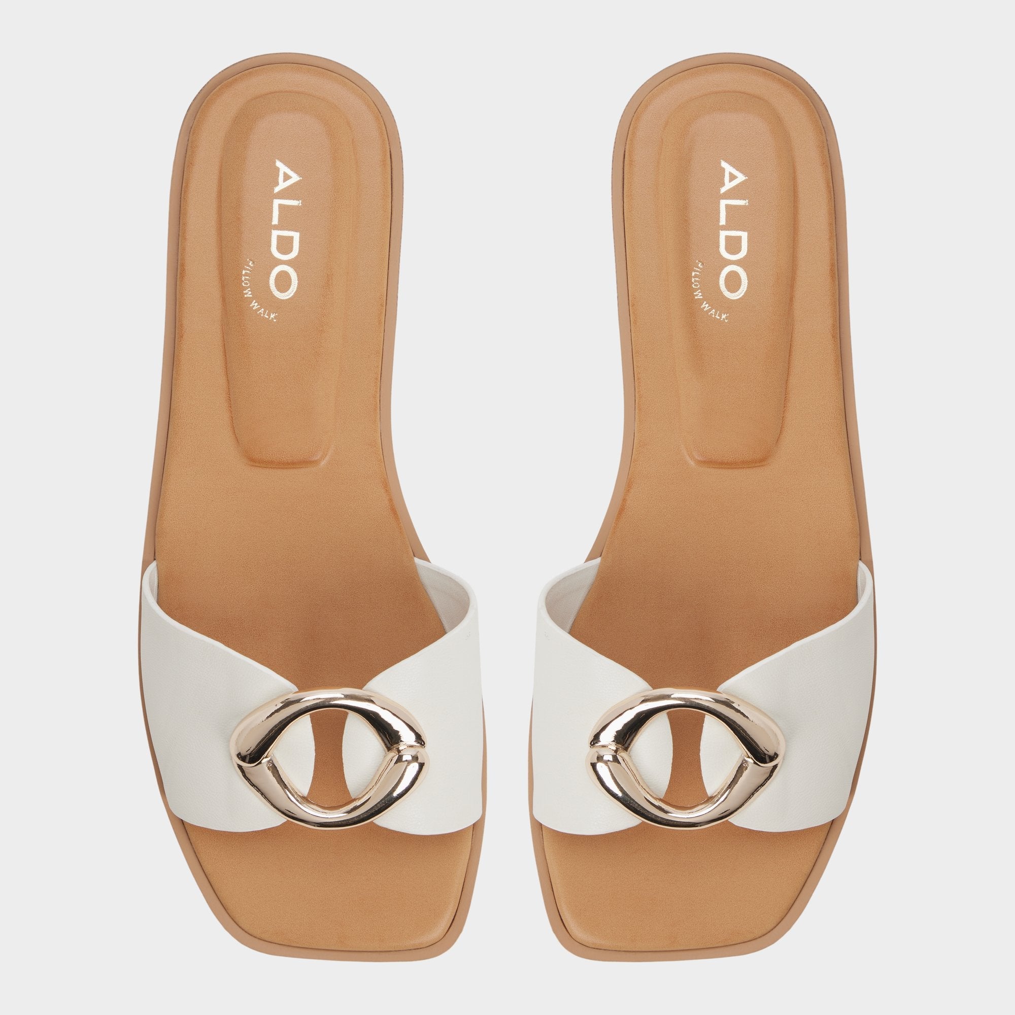 Biggin in White Bone - Slide sandal | Aldo online