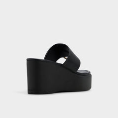 Friegan in Black - Slide sandal, Wedge heel | Aldo online