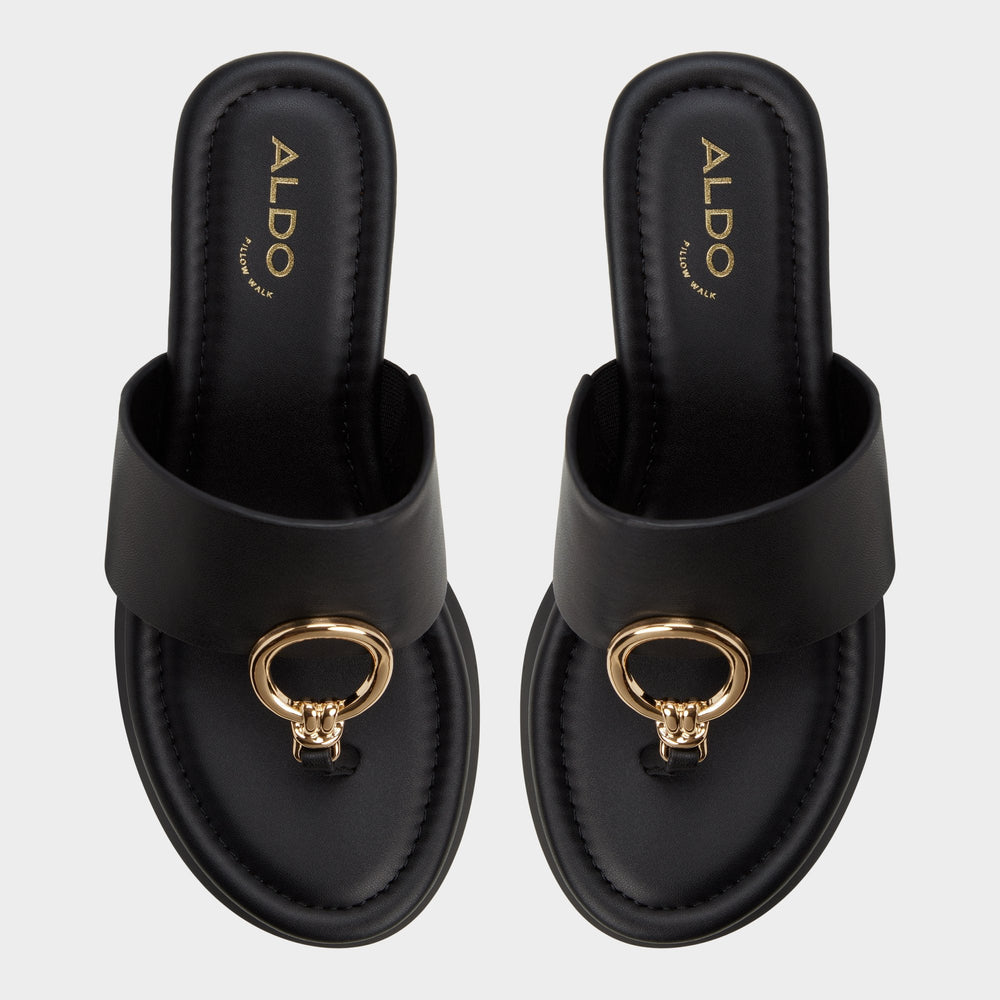 Friegan in Black - Slide sandal, Wedge heel | Aldo online