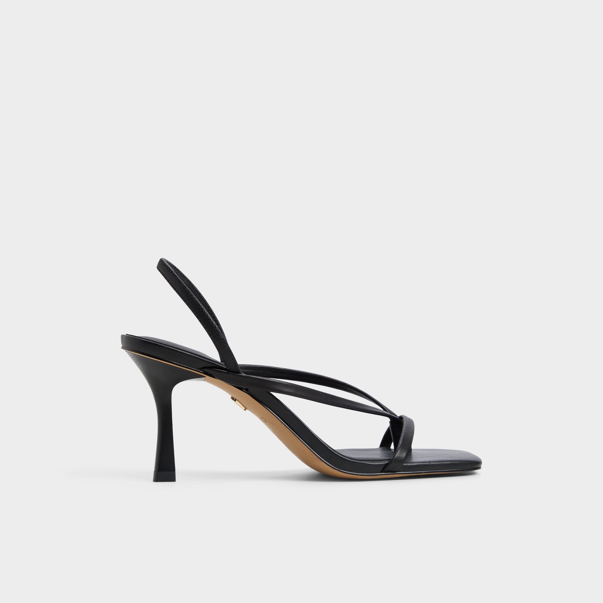 Riva Other Black Women's Strappy sandals - Sling back heeled sandal, Stiletto heel | Aldo discount