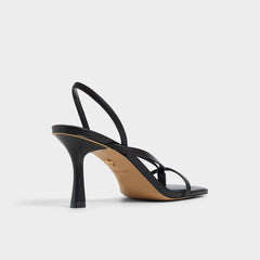 Riva Other Black Women's Strappy sandals - Sling back heeled sandal, Stiletto heel | Aldo discount
