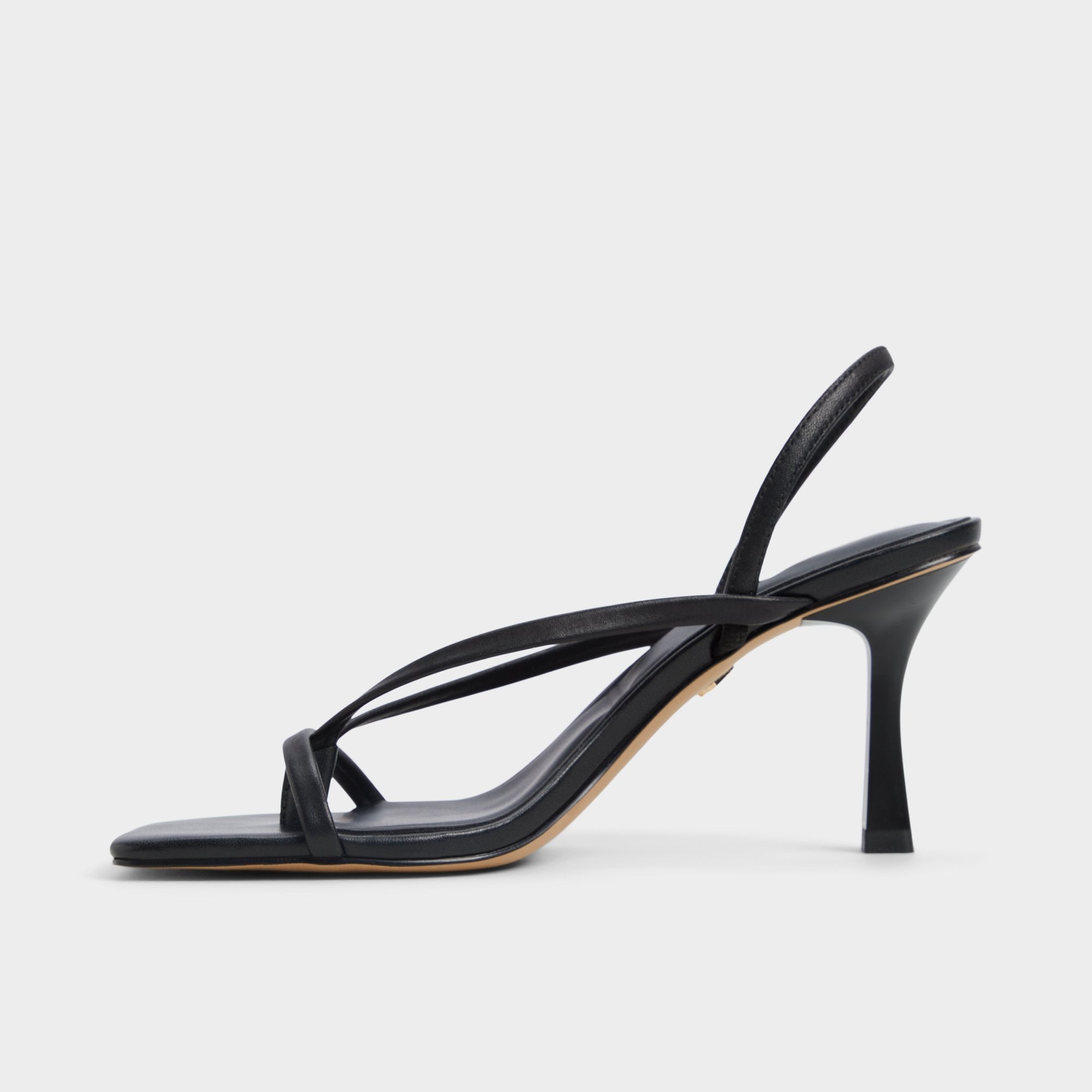 Riva Other Black Women's Strappy sandals - Sling back heeled sandal, Stiletto heel | Aldo discount