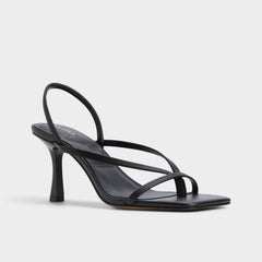 Riva Other Black Women's Strappy sandals - Sling back heeled sandal, Stiletto heel | Aldo discount