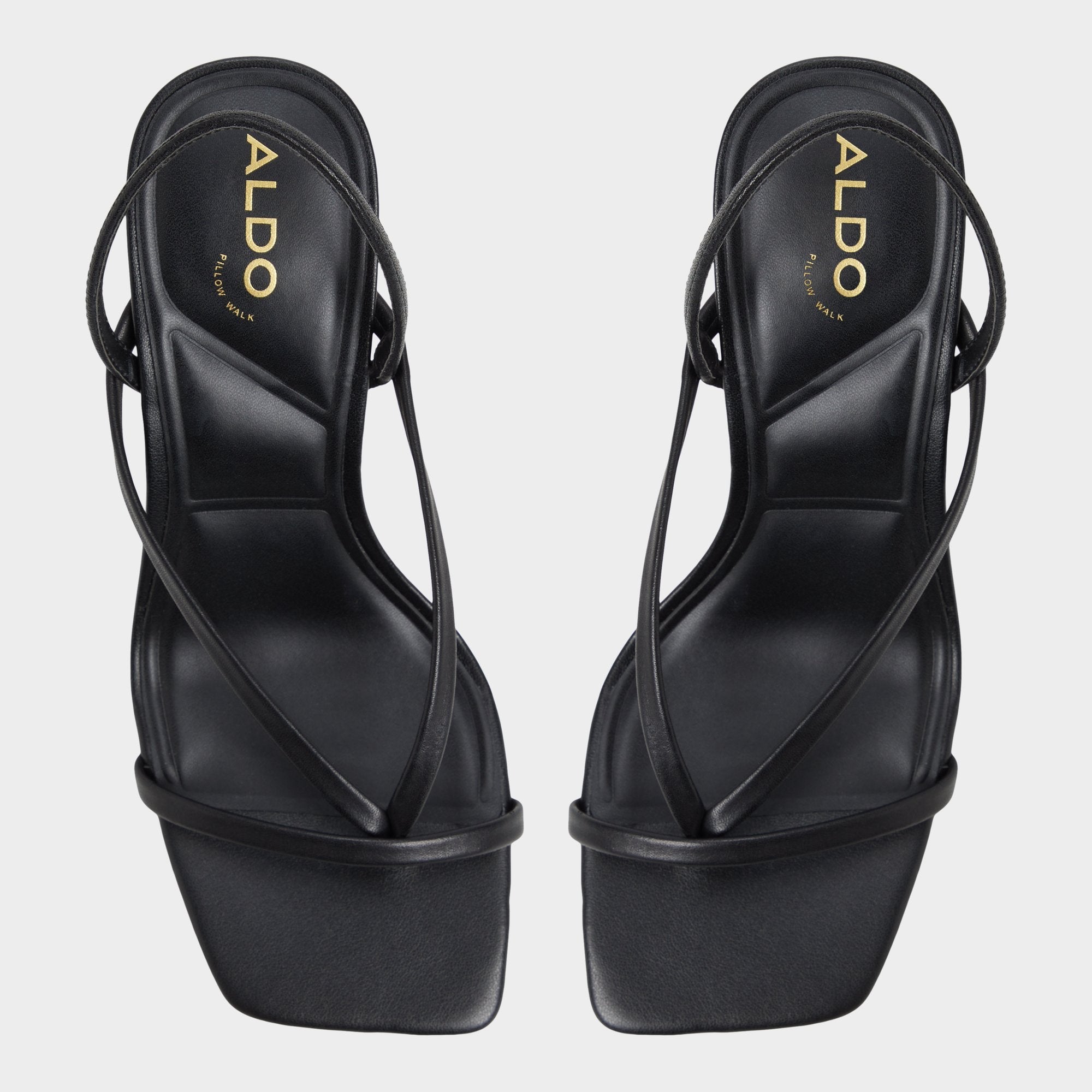 Riva Other Black Women's Strappy sandals - Sling back heeled sandal, Stiletto heel | Aldo discount
