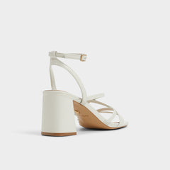 Esther Other White Women's Block heels - Strappy heeled sandal, Block heel | Aldo sale