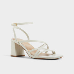 Esther Other White Women's Block heels - Strappy heeled sandal, Block heel | Aldo sale
