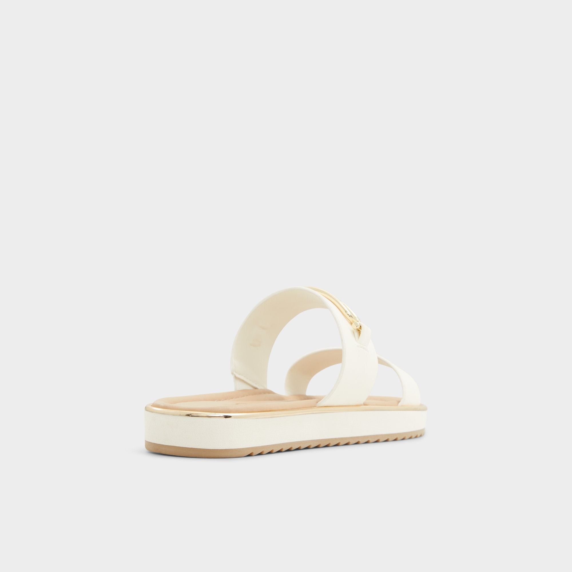 Lagoon White Women's Strappy sandals - Slide sandal, Footbed sandal | Aldo on sale