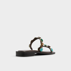 Sapphira in Dark Brown 14189967 - Slide sandal | Aldo outlet