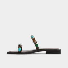 Sapphira in Dark Brown 14189967 - Slide sandal | Aldo outlet