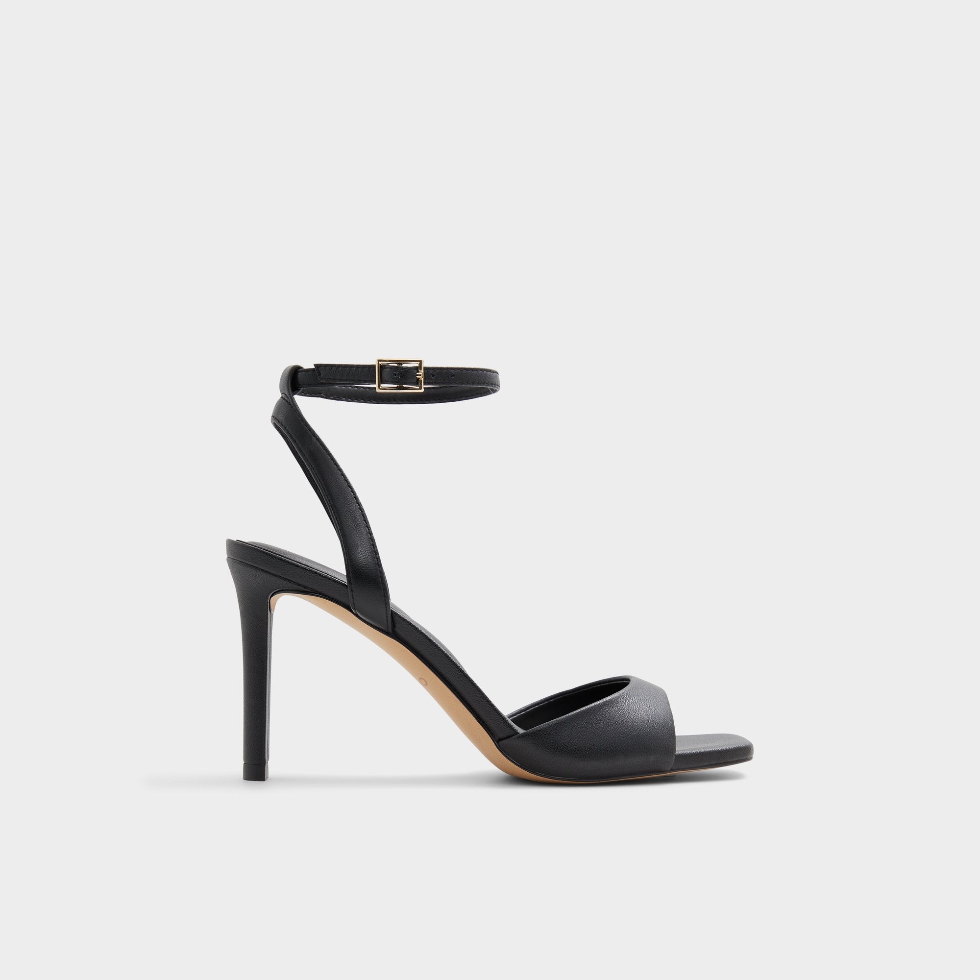 Sake Black Women's Strappy sandals - Strappy heeled sandal | Aldo sale
