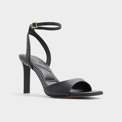 Sake Black Women's Strappy sandals - Strappy heeled sandal | Aldo sale