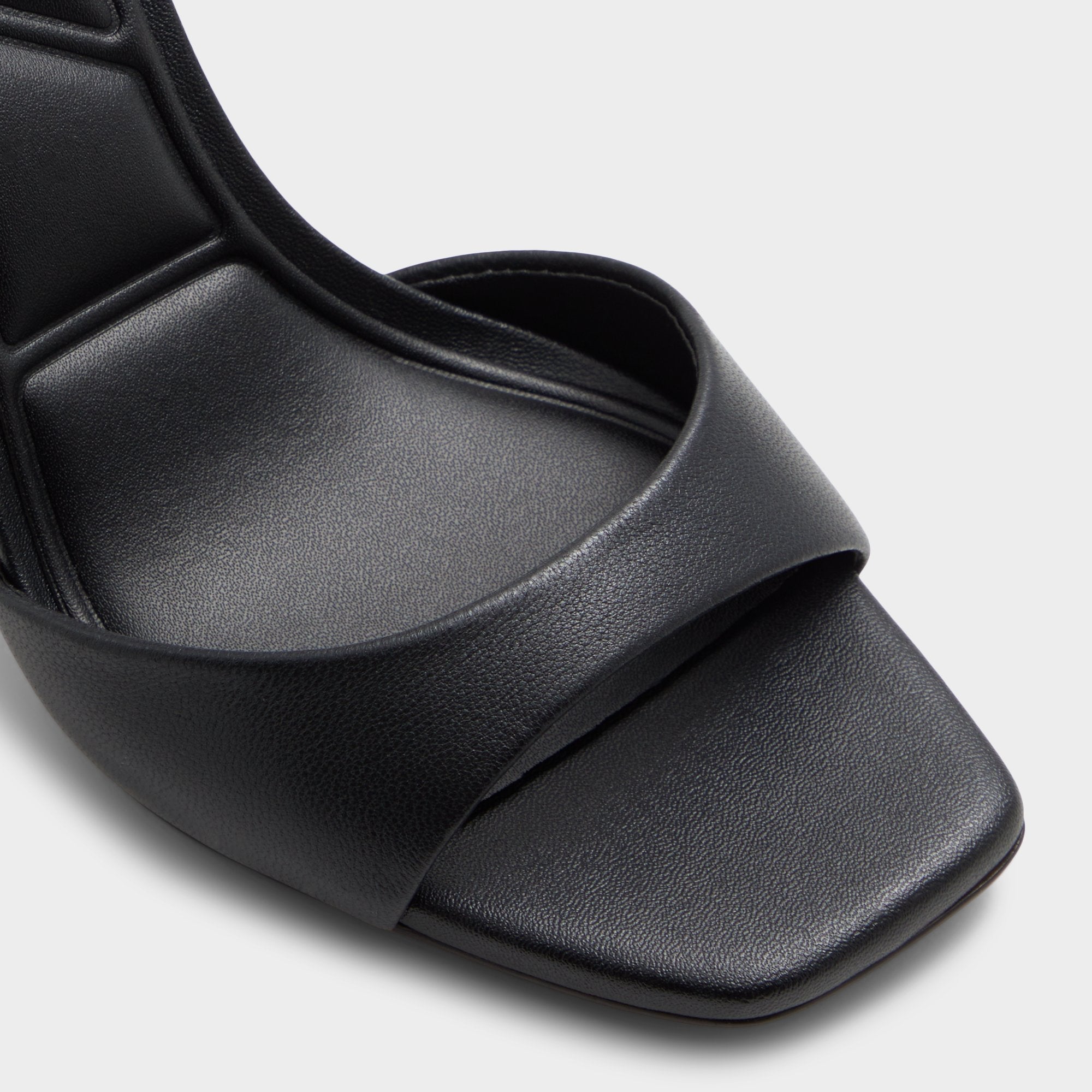 Sake Black Women's Strappy sandals - Strappy heeled sandal | Aldo sale