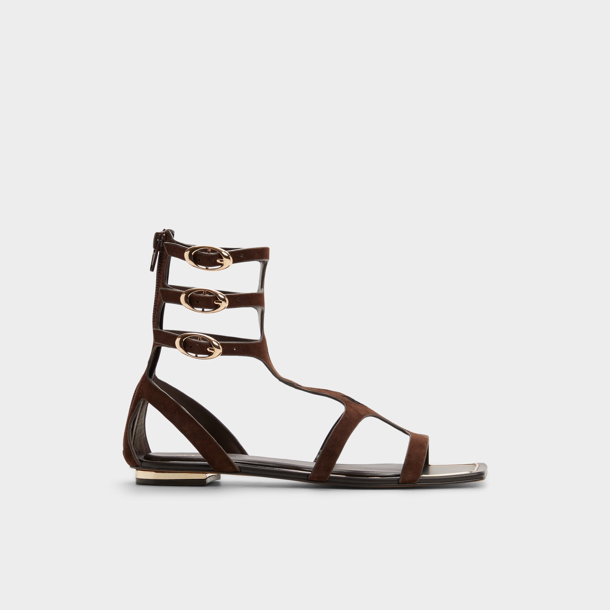 Marisea in Dark Brown - Gladiator sandal | Aldo discount