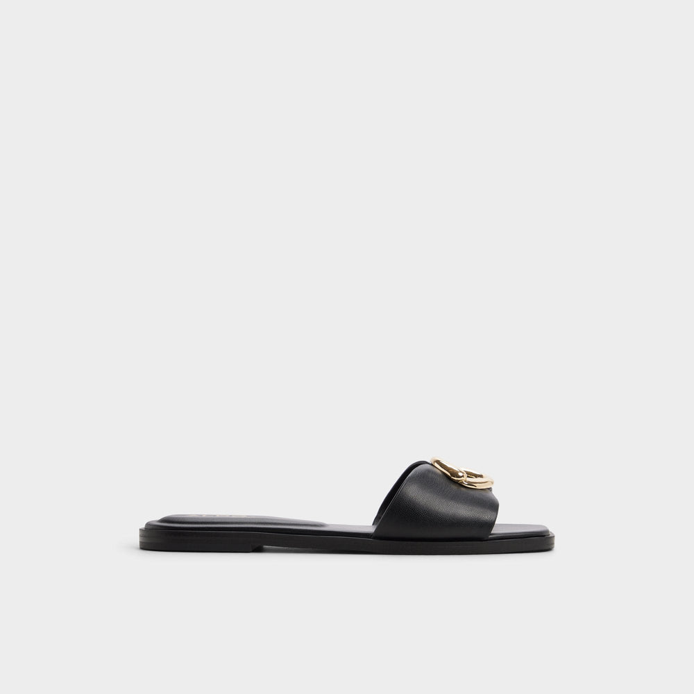 Biggin in Black - Slide sandal | Aldo sale