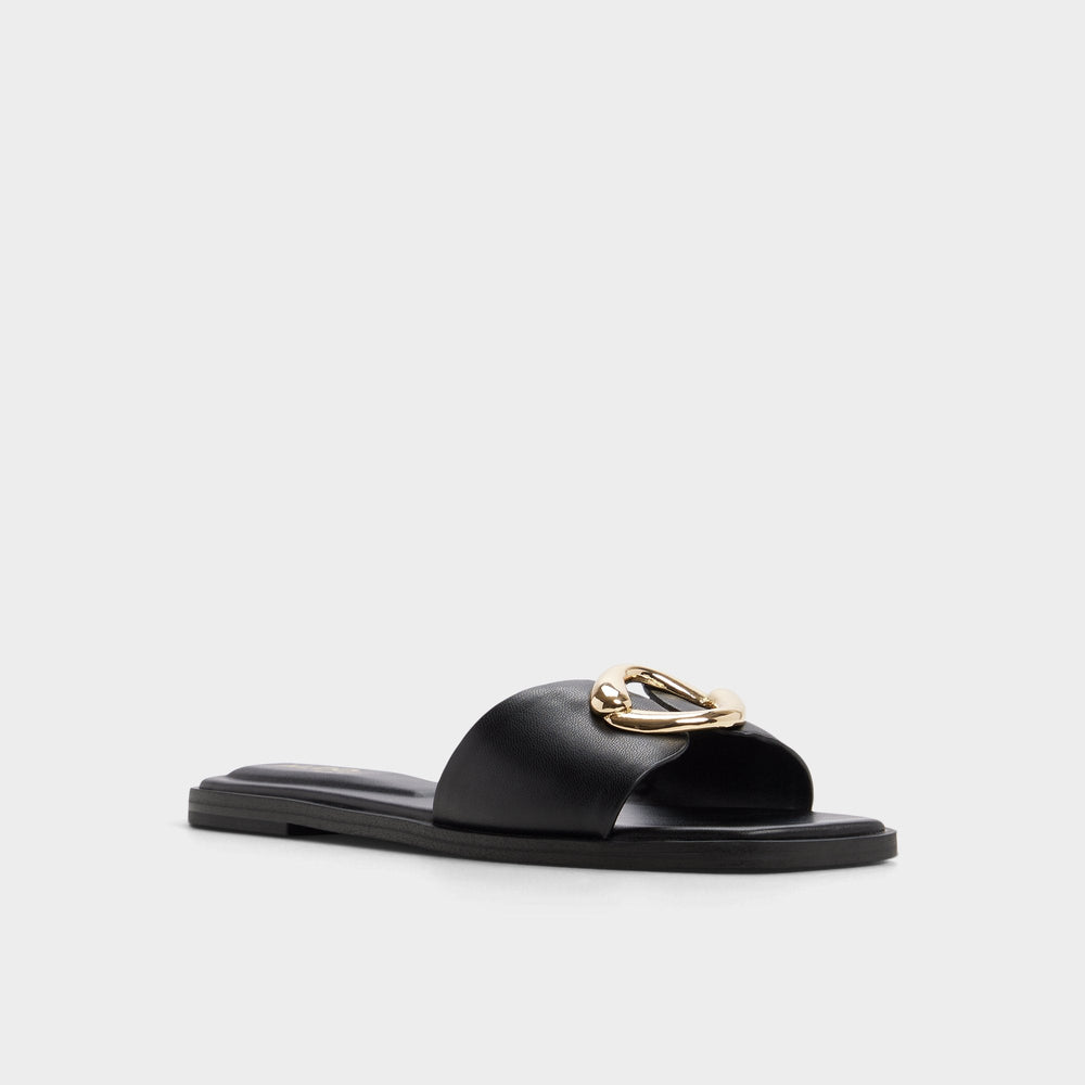 Biggin in Black - Slide sandal | Aldo sale