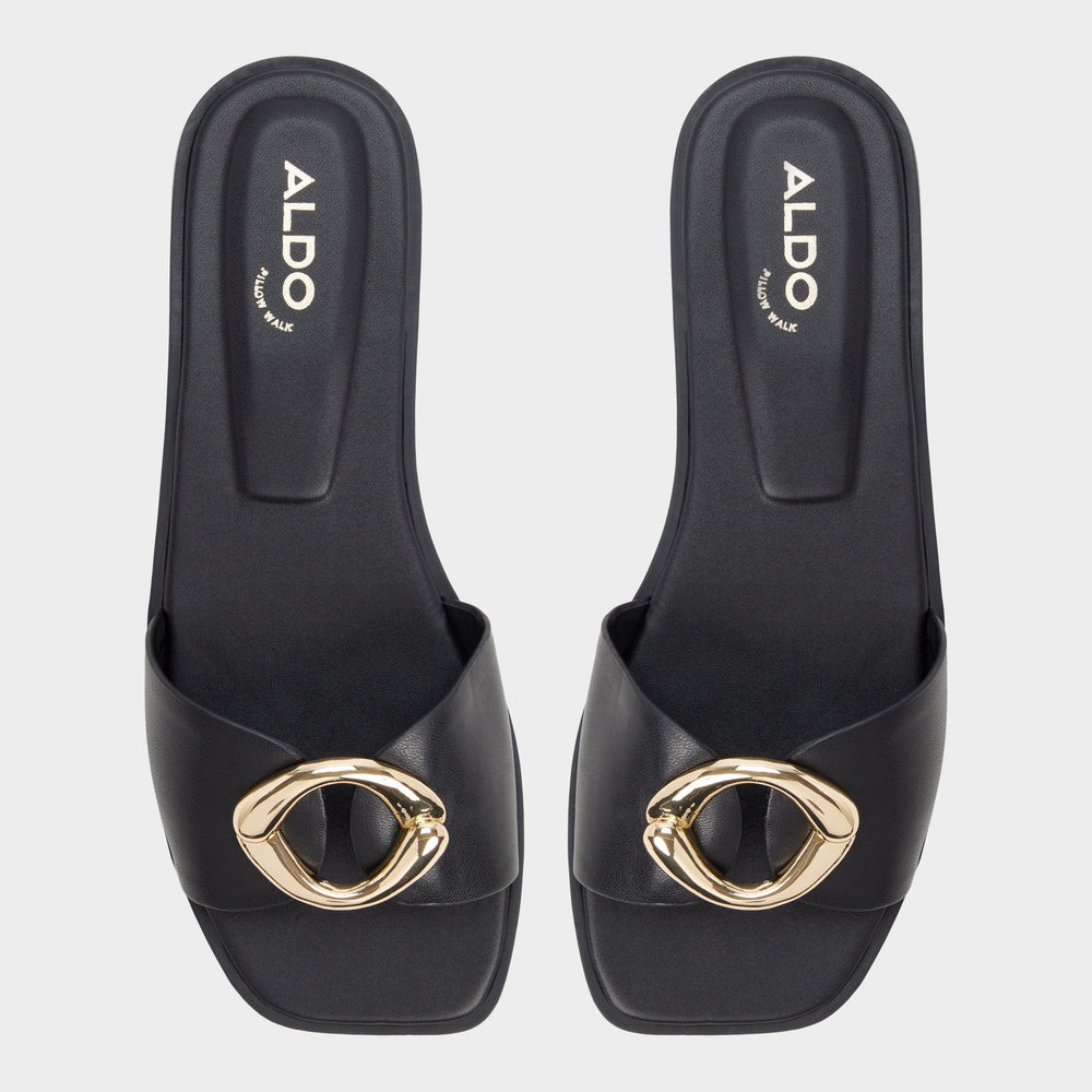 Biggin in Black - Slide sandal | Aldo sale