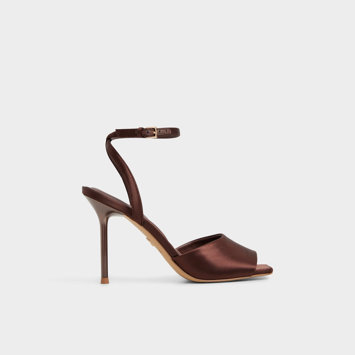 Kaiasien in Dark Brown 14151897 - Strappy heeled sandal, Stiletto heel | Aldo on sale