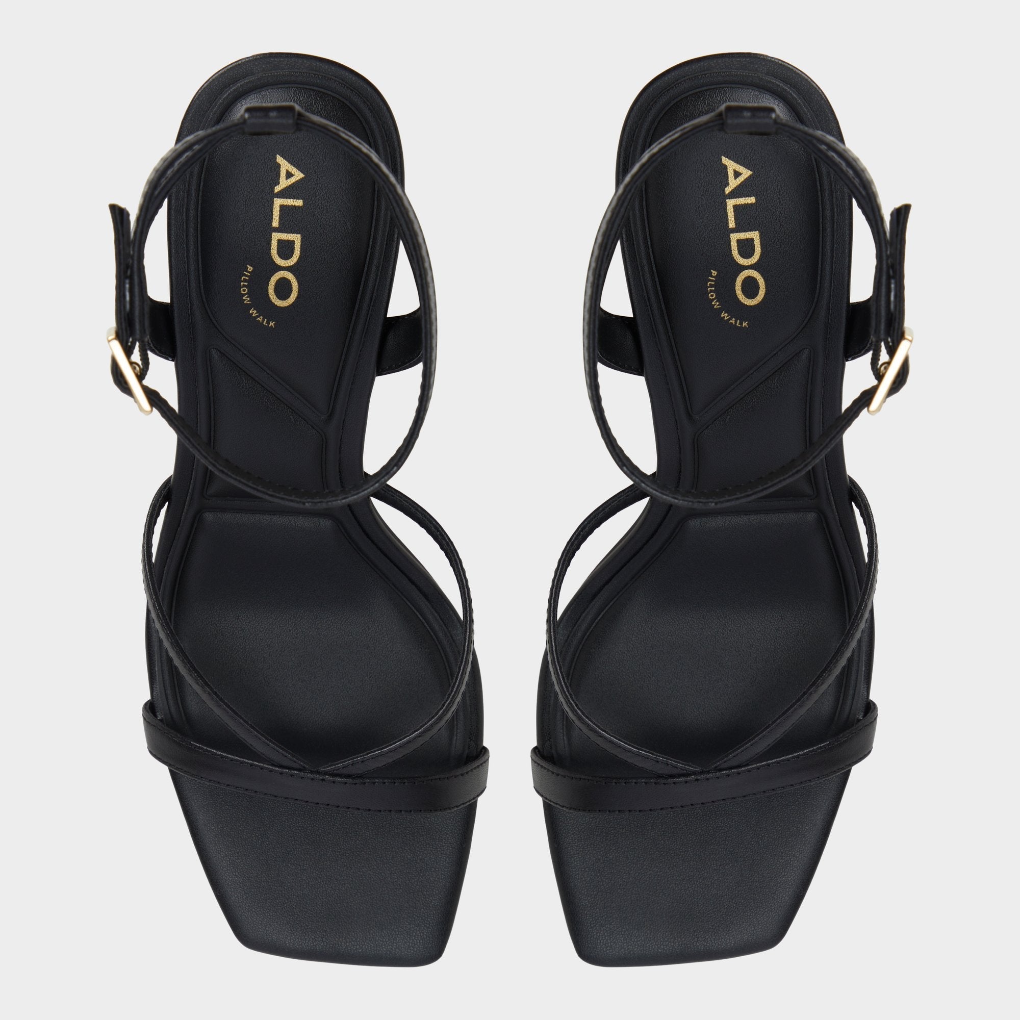 Stellare Other Black Women's Block heels - Strappy heeled sandal, Block heel | Aldo online