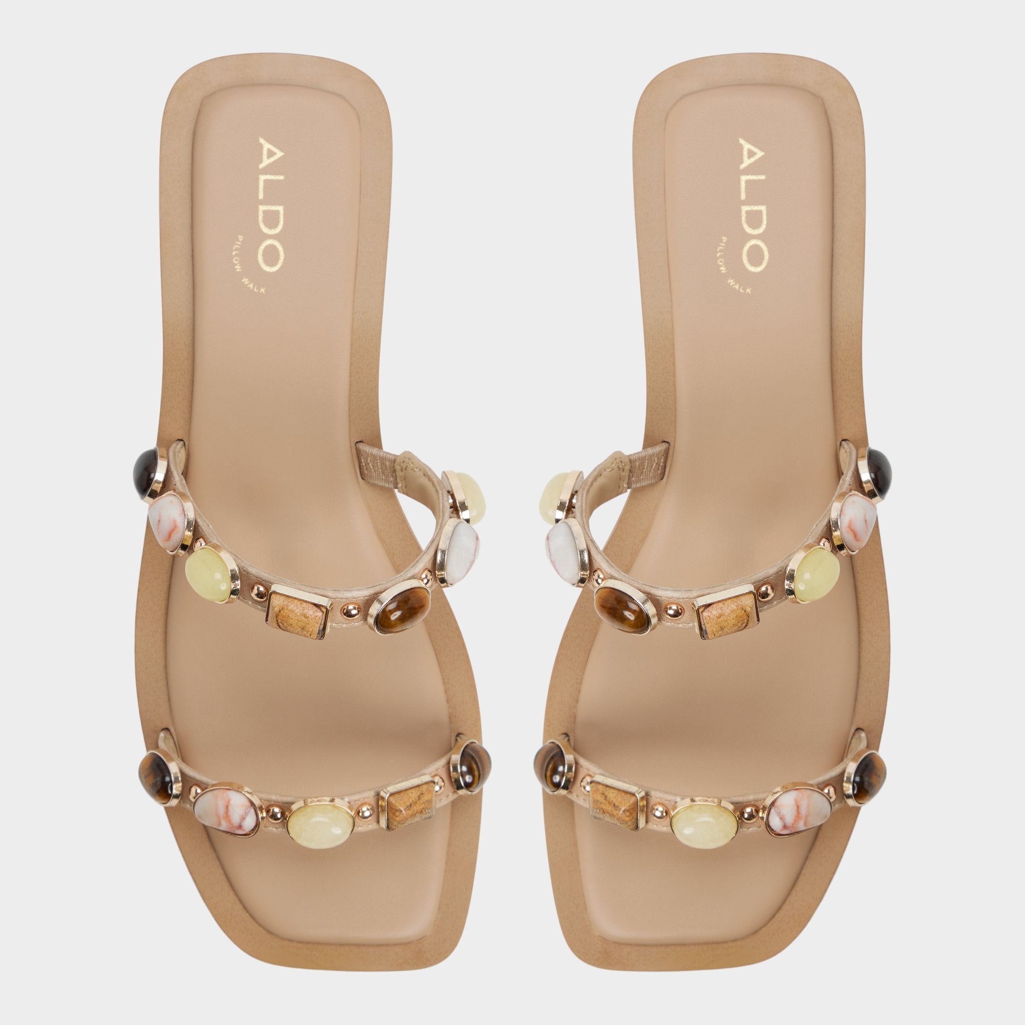 Sapphira in Medium Beige 14213541 - Slide sandal | Aldo on sale